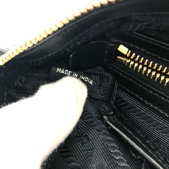 Prada Triangle Handbag 2way Bag Black - Picture 10 of 10